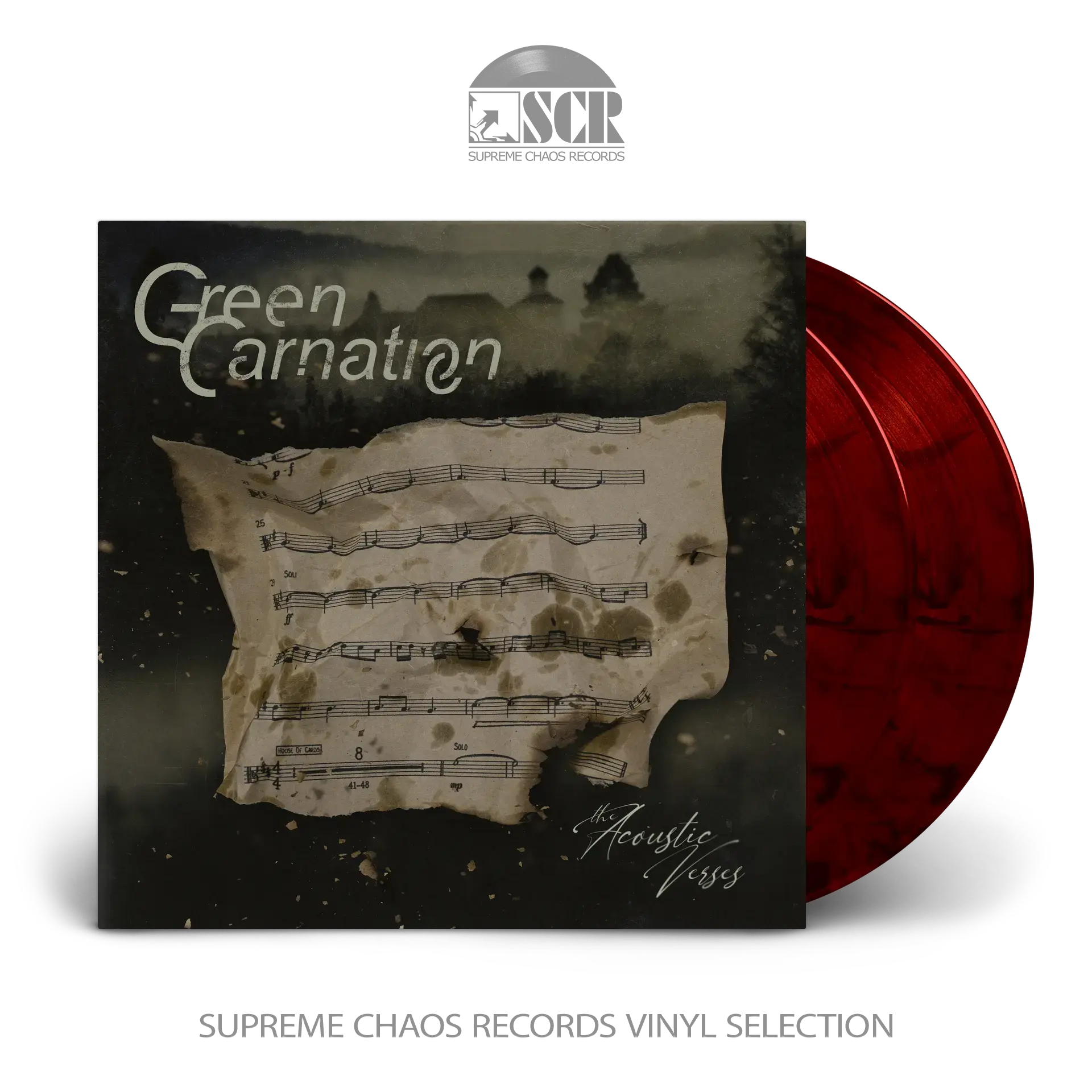 GREEN CARNATION · The Acoustic Verses (Remaster 2021) | RED/WHITE/BLACK 2LP (Progressive Rock Vinyl)
