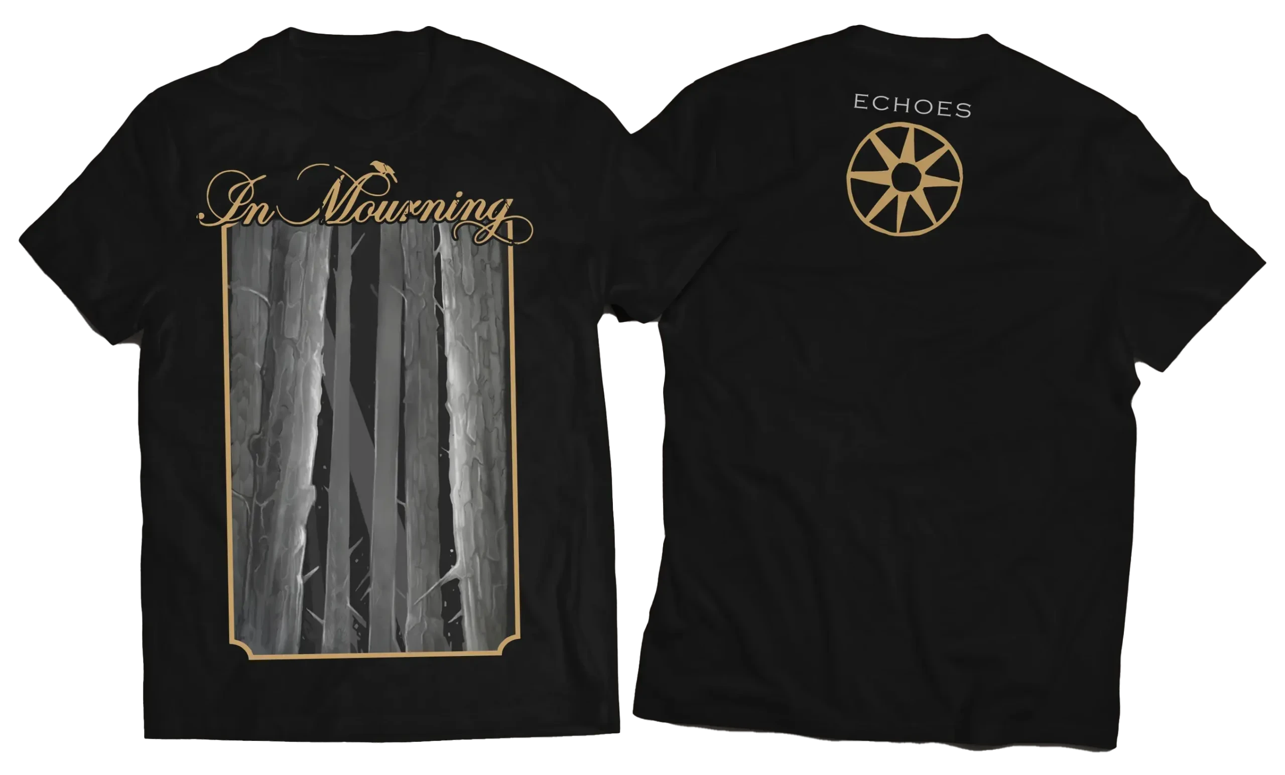 IN MOURNING - Echoes · T-SHIRT (Death Metal/Doom Metal/Progressive Metal Clothes)