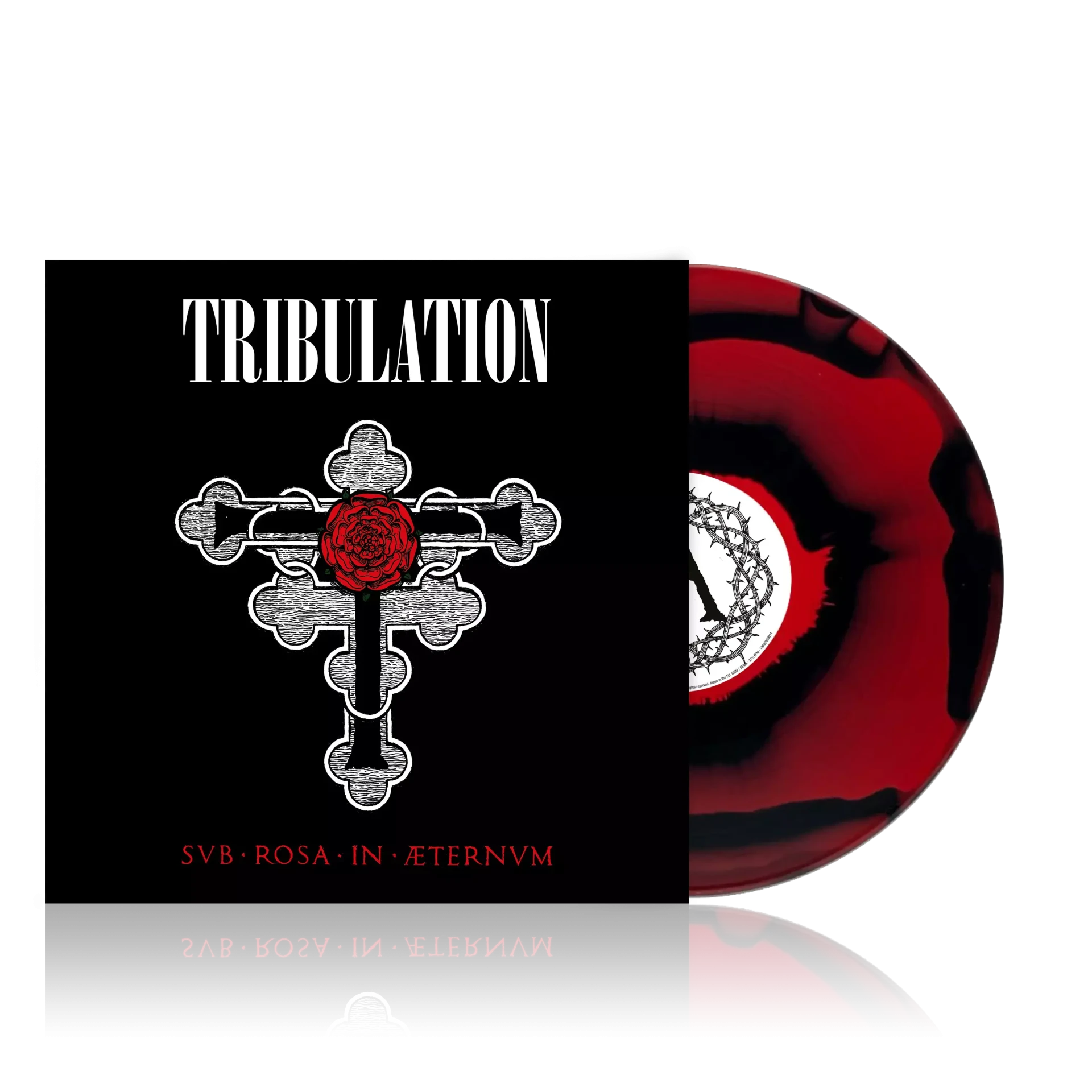 TRIBULATION · Sub Rosa In Æternum | RED/BLACK LP (Dark Metal Vinyl)