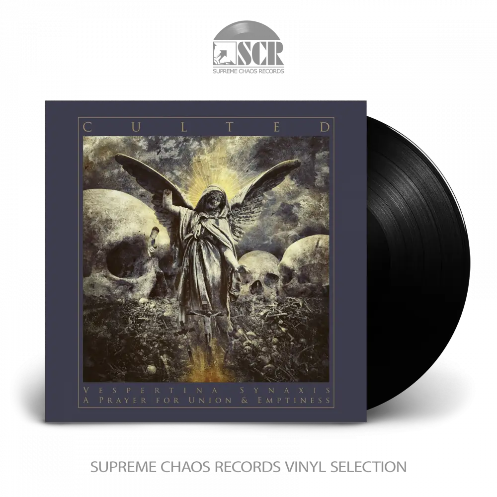 CULTED · Vespertina Synaxis - A Prayer for Union & Emptiness | BLACK LP (Black Metal Vinyl)