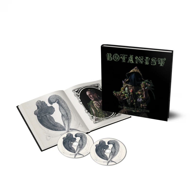 BOTANIST · Paleobotany & Evolution | 2CD ARTBOOK (Post Metal/Progressive Metal/Black Metal CDs)
