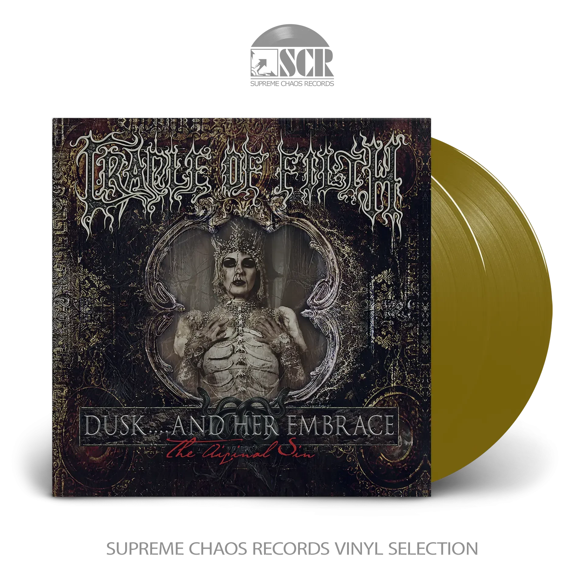 CRADLE OF FILTH · Dusk And Her Embrace (The Original Sin) | GOLD 2LP (Gothic Metal/Black Metal Vinyl)