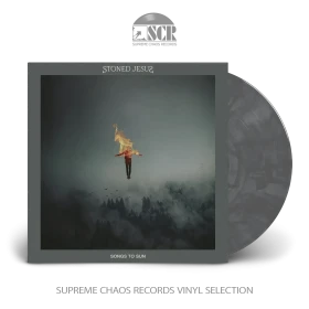 STONED JESUS · Songs To Sun | BLACK/WHITE LP (Stoner Metal/Doom Metal/Sludge Vinyl)
