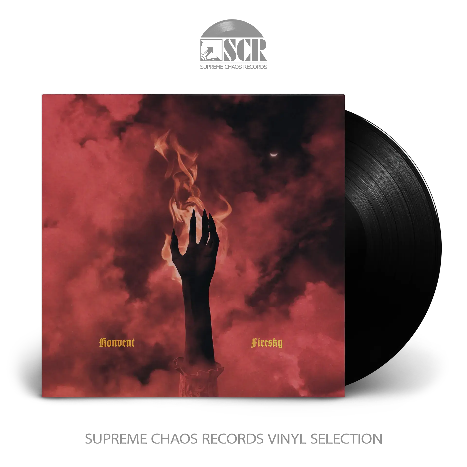 KONVENT · Firesky | BLACK LP (Doom Metal Vinyl)