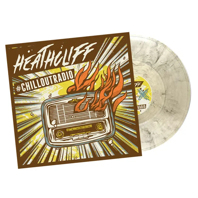Heathcliff · #chilloutradio | Ultra Clear Transparent Marbled LP
