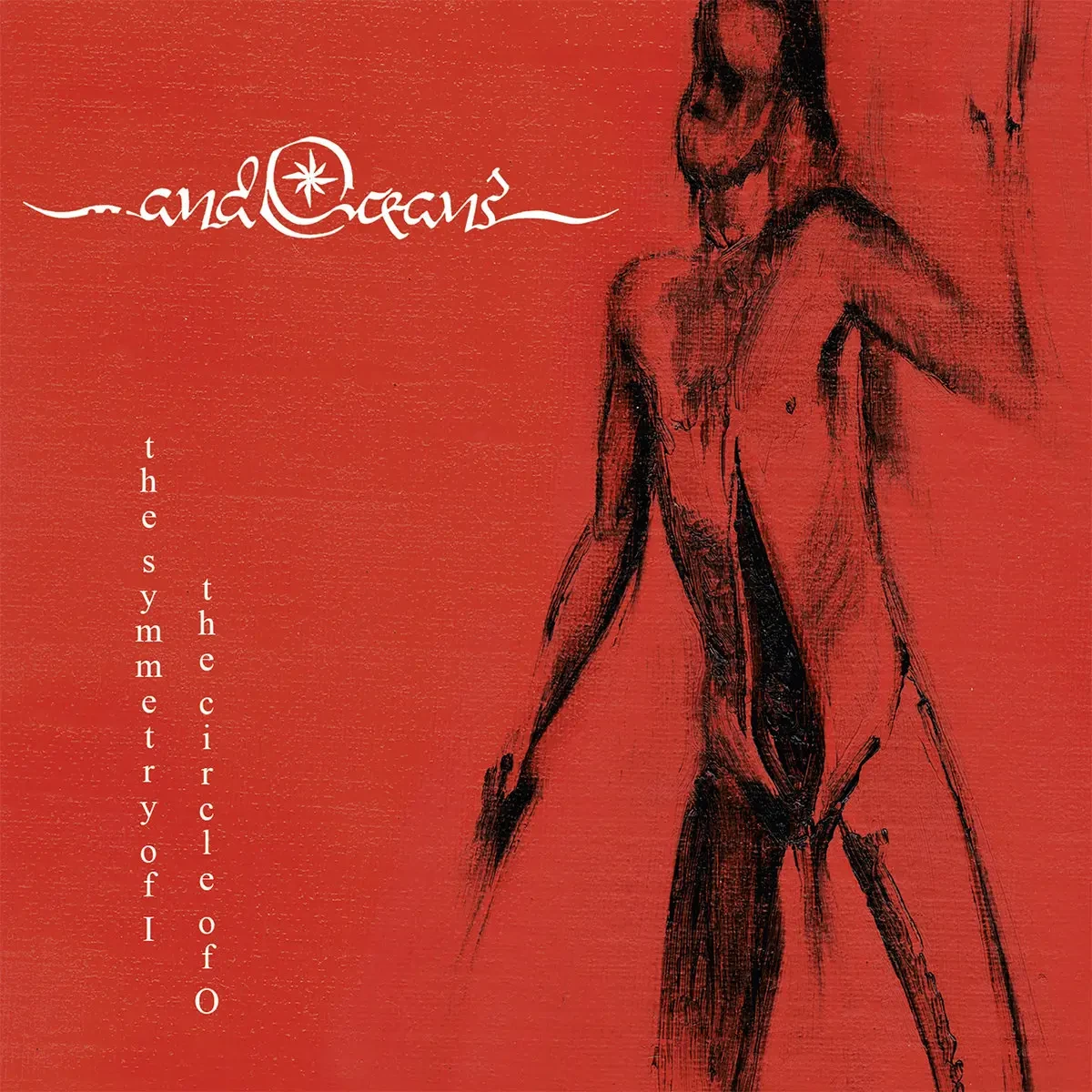 ...AND OCEANS · The Symmetry Of I The Circle Of O | CLEAR/RED LP (Symphonic Black Metal Vinyl) · Bild 1