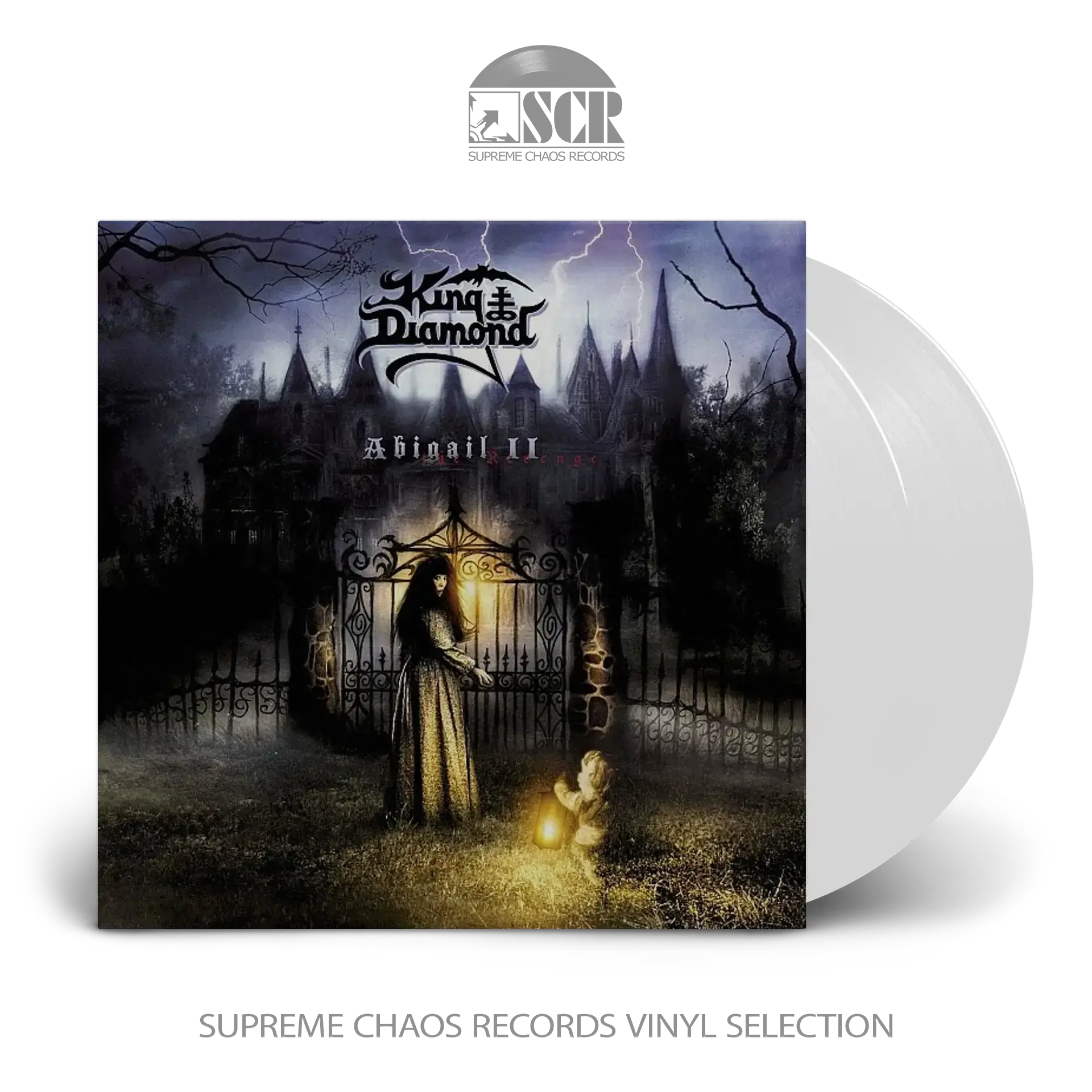 KING DIAMOND · Abigail II: The Revenge | WHITE 2LP (Heavy Metal Vinyl)