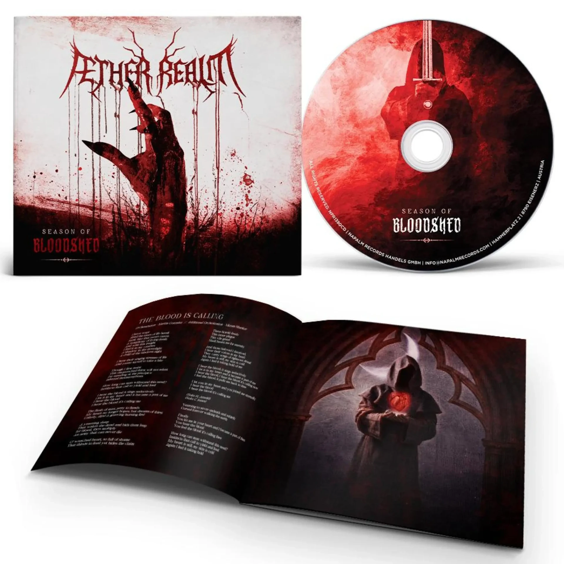 AETHER REALM · Season of Bloodshed | DIGIPAK CD (Death Metal CDs) · Bild 2