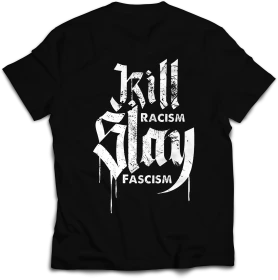 THRONEHAMMER · Against Fascism (Reissued) | T-SHIRT (Doom Metal/Heavy Metal/Epic Metal Clothes) · Bild 2