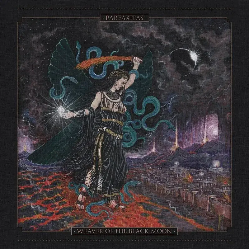 PARFAXITAS · Weaver Of The Black Moon | DIGIPAK CD (Nidrosian Black Metal CDs)