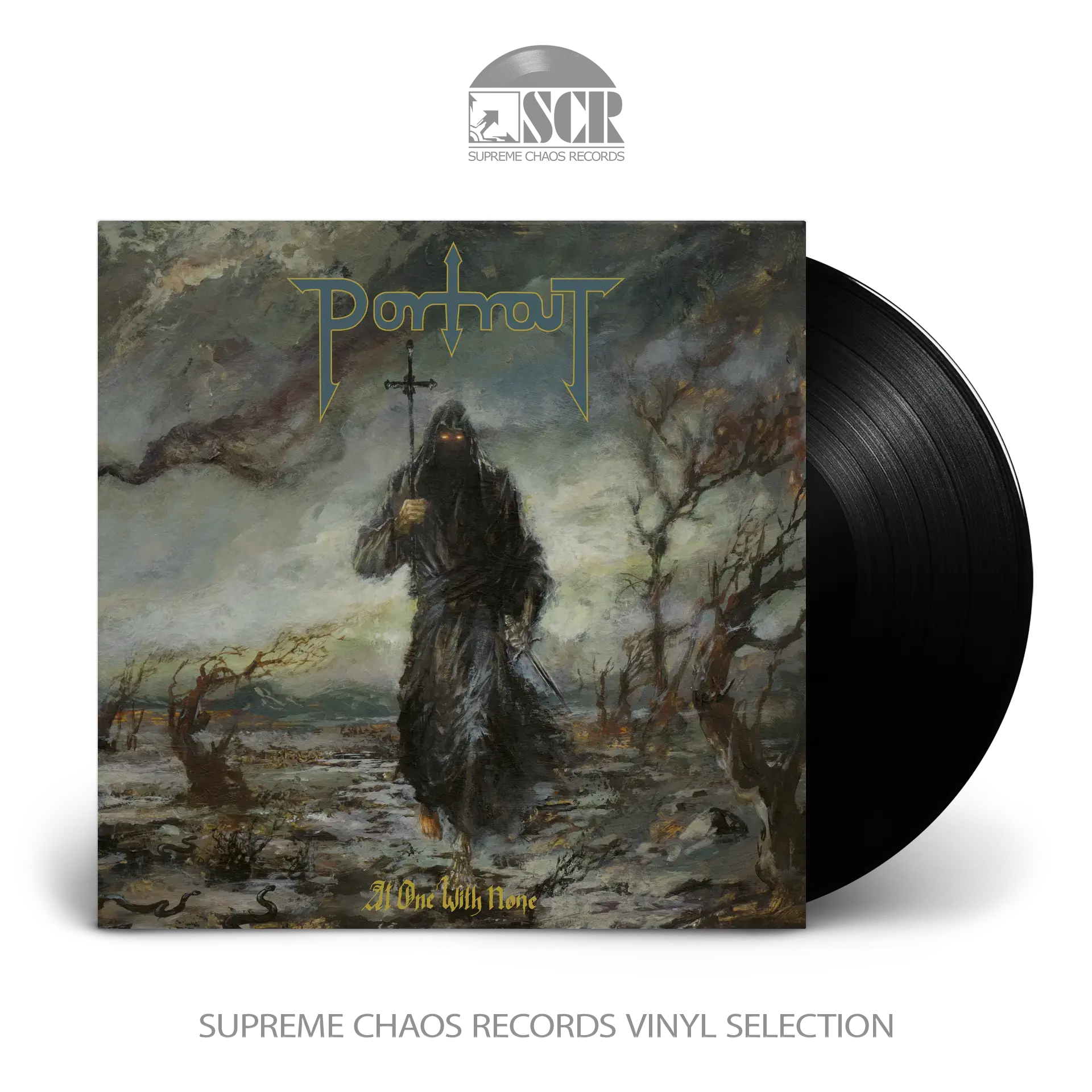 PORTRAIT · At One With None | BLACK LP (Heavy Metal Vinyl)
