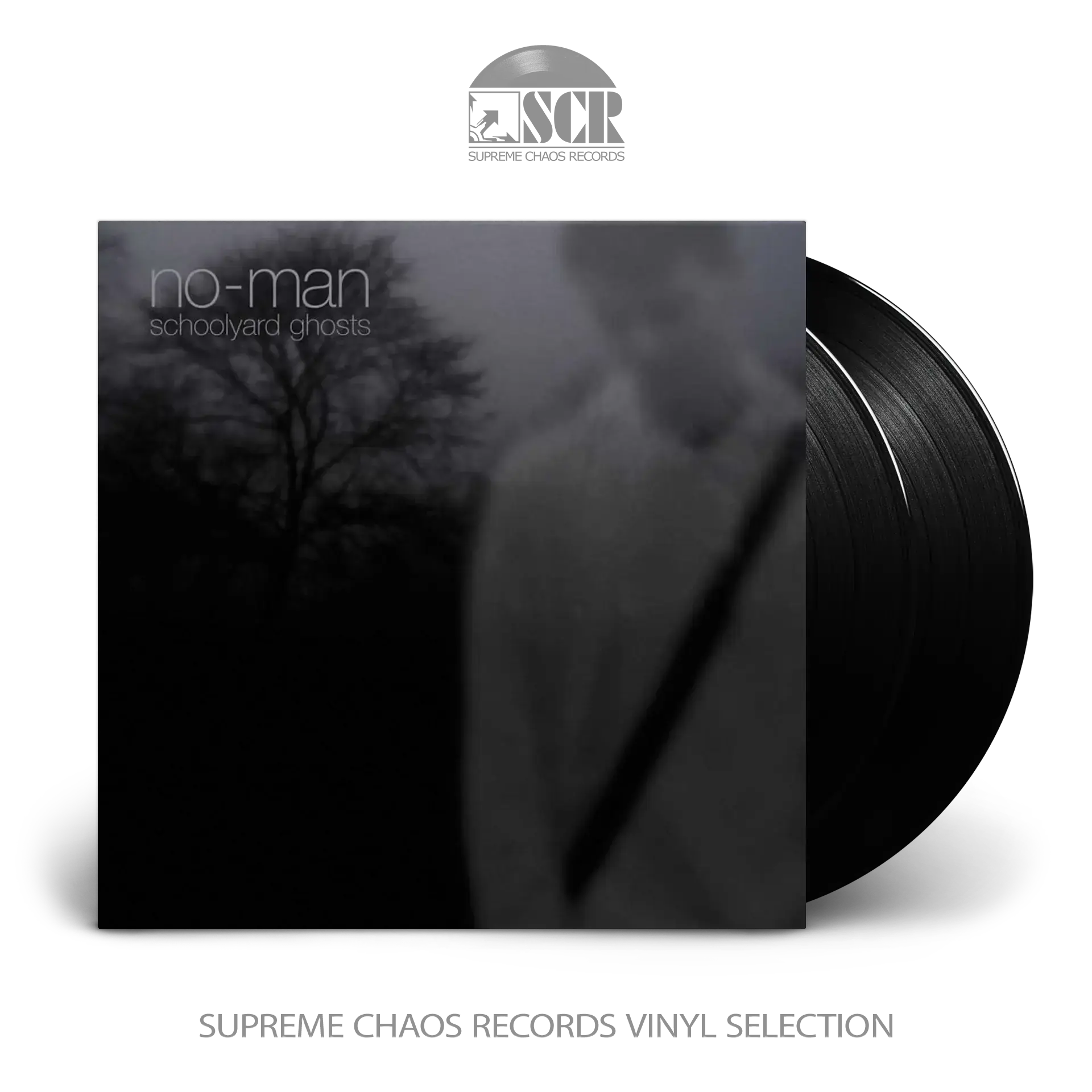 NO-MAN · Schoolyard Ghosts | BLACK 2LP (Progressive Rock Vinyl)