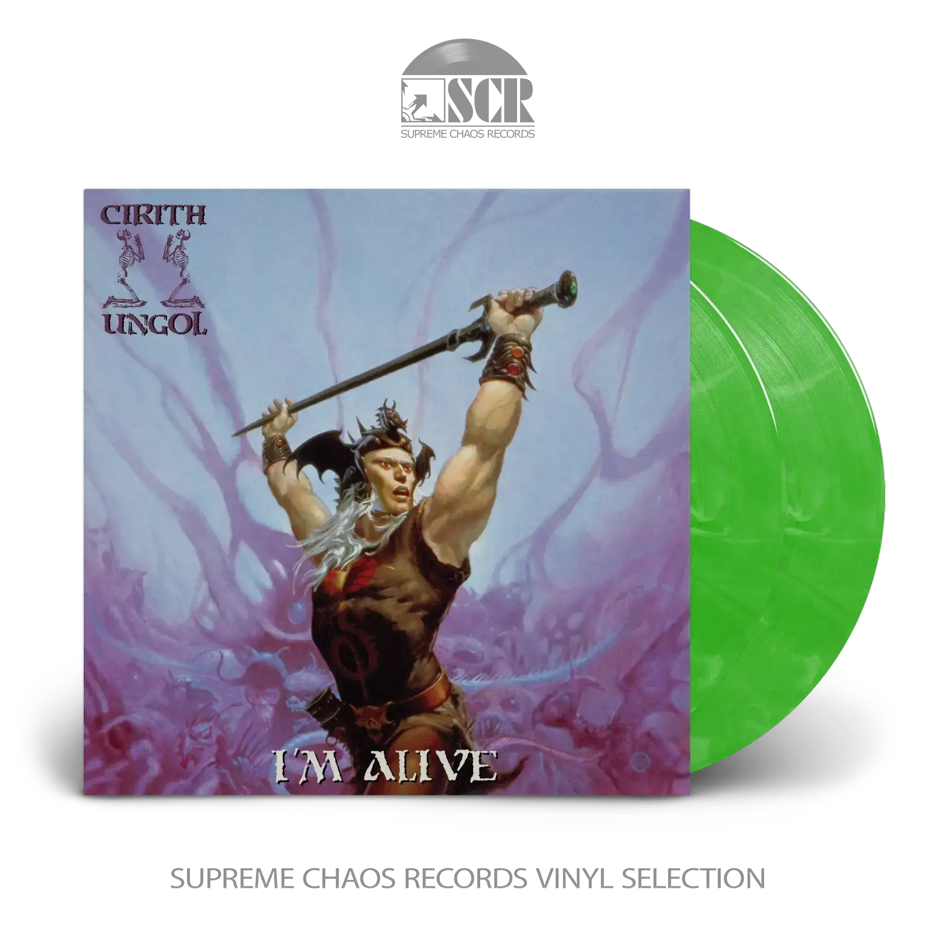 CIRITH UNGOL - I'm Alive · EMERALD GREEN 2LP CIRITH UNGOL - I'm Alive · EMERALD GREEN 2LP (Heavy Metal Vinyl)