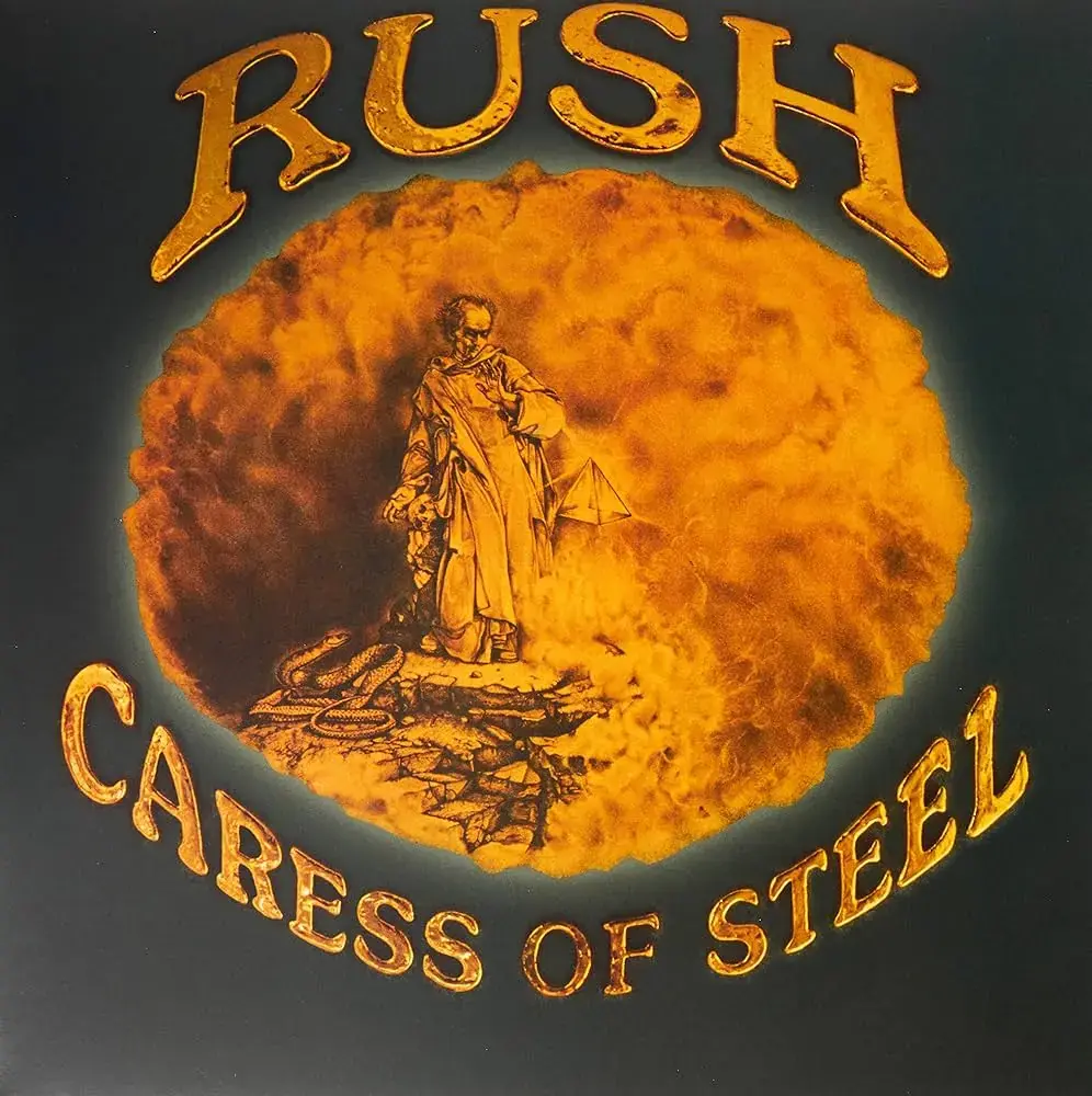 RUSH · Caress Of Steel | BLACK LP (Progressive Rock/Hard Rock Vinyl) · Bild 1