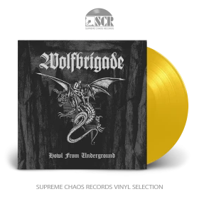 WOLFBRIGADE · Howl From Underground | GOLD LP (Crust Punk/death Metal Vinyl)