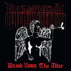 BLASPHEMY · Blood Upon The Altar | BLACK LP (Black Metal Vinyl) · Bild 1