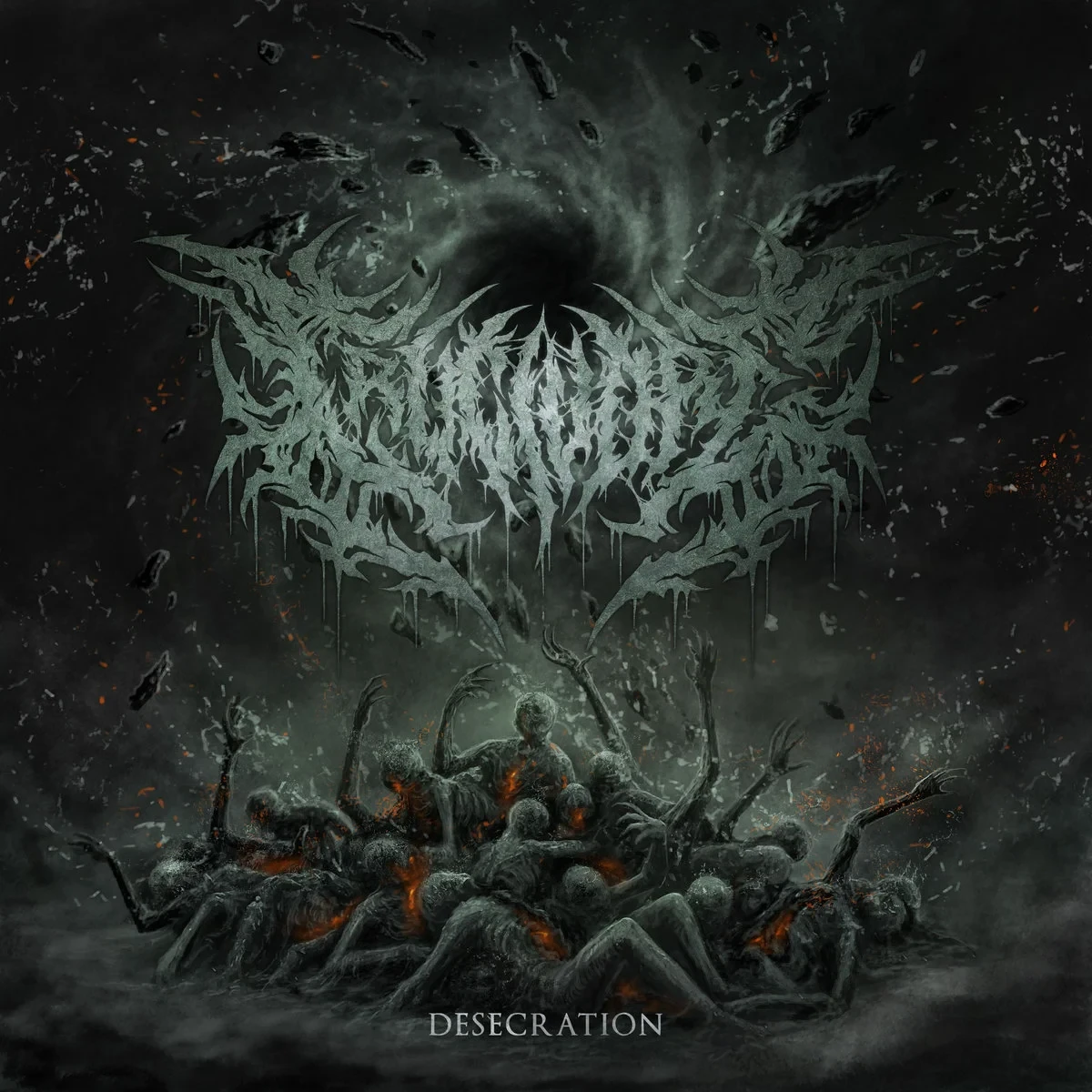CRUCIVORE · Desecration | BLACK LP (Death Metal Vinyl) · Bild 1