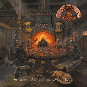 MITHOTYN · Gathered Around the Oaken Table | GOLDEN 2LP (Black Metal/Viking Metal Vinyl) · Bild 1