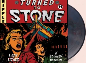 TURNED TO STONE · Chapter 11 - Lady Lizard &amp; A Broken Design | SPLATTER LP (Heavy Rock Vinyl) · Bild 2
