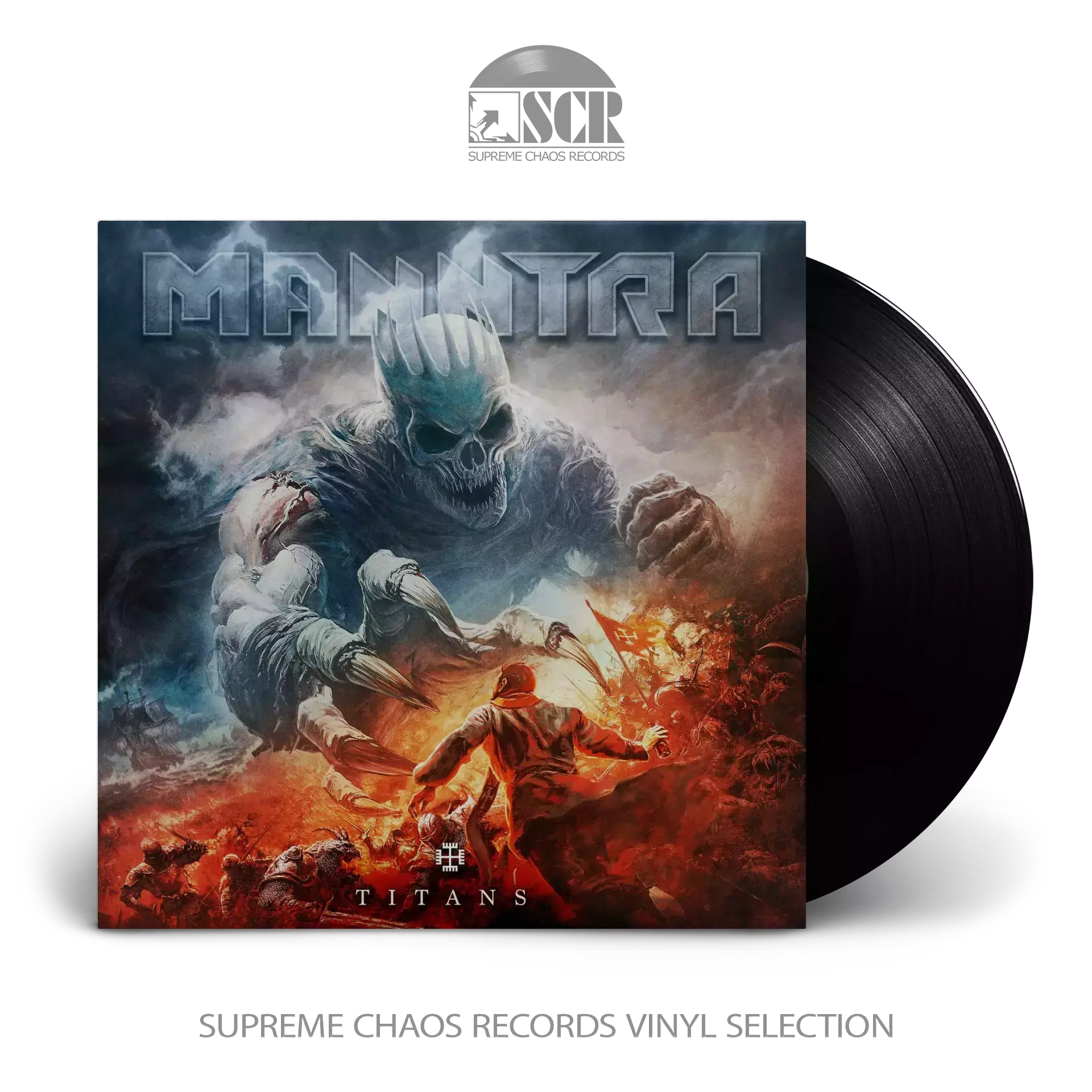 MANNTRA · Titans | BLACK LP (Folk Metal Vinyl)