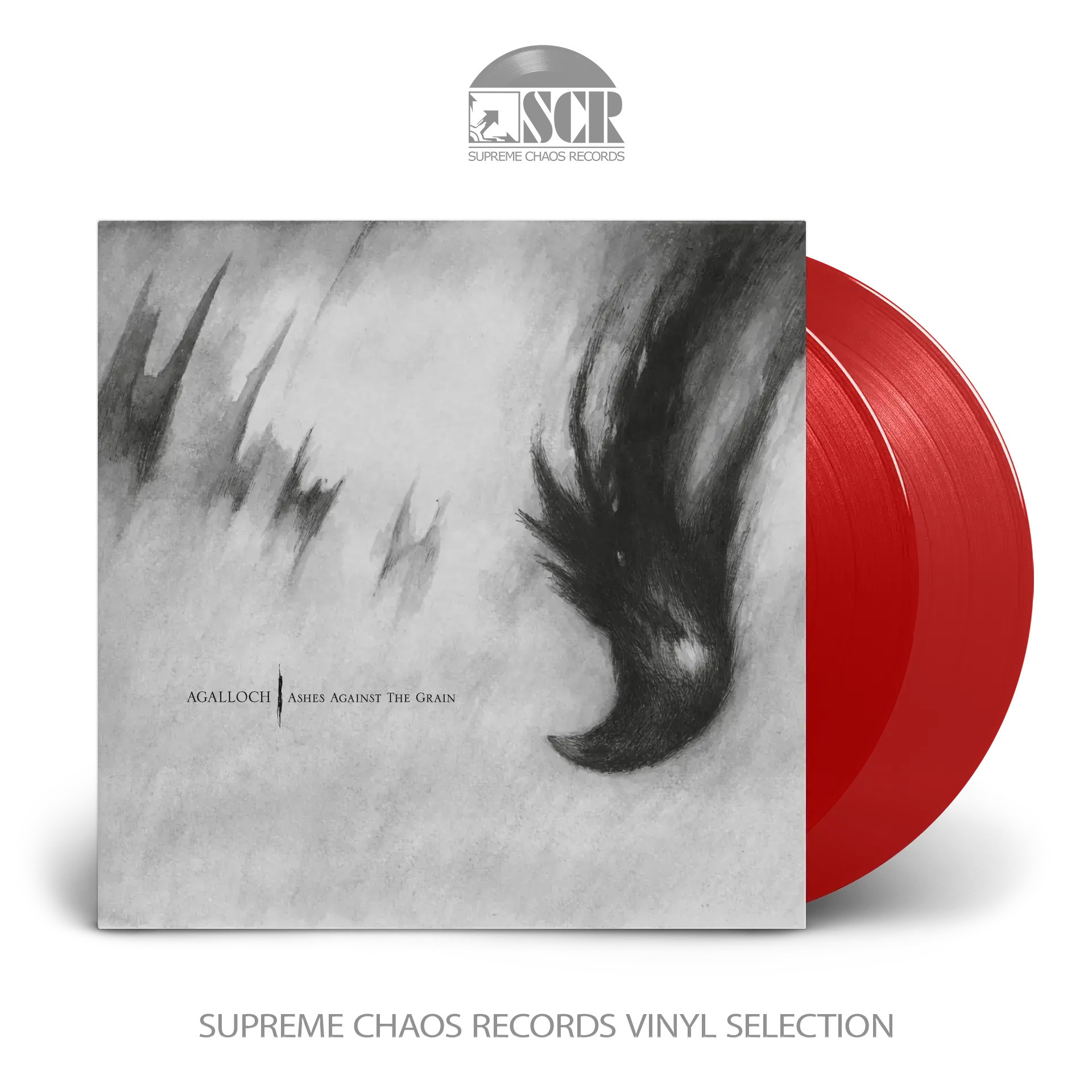 AGALLOCH · Ashes Against The Grain | RED 2LP (Black Metal Vinyl)