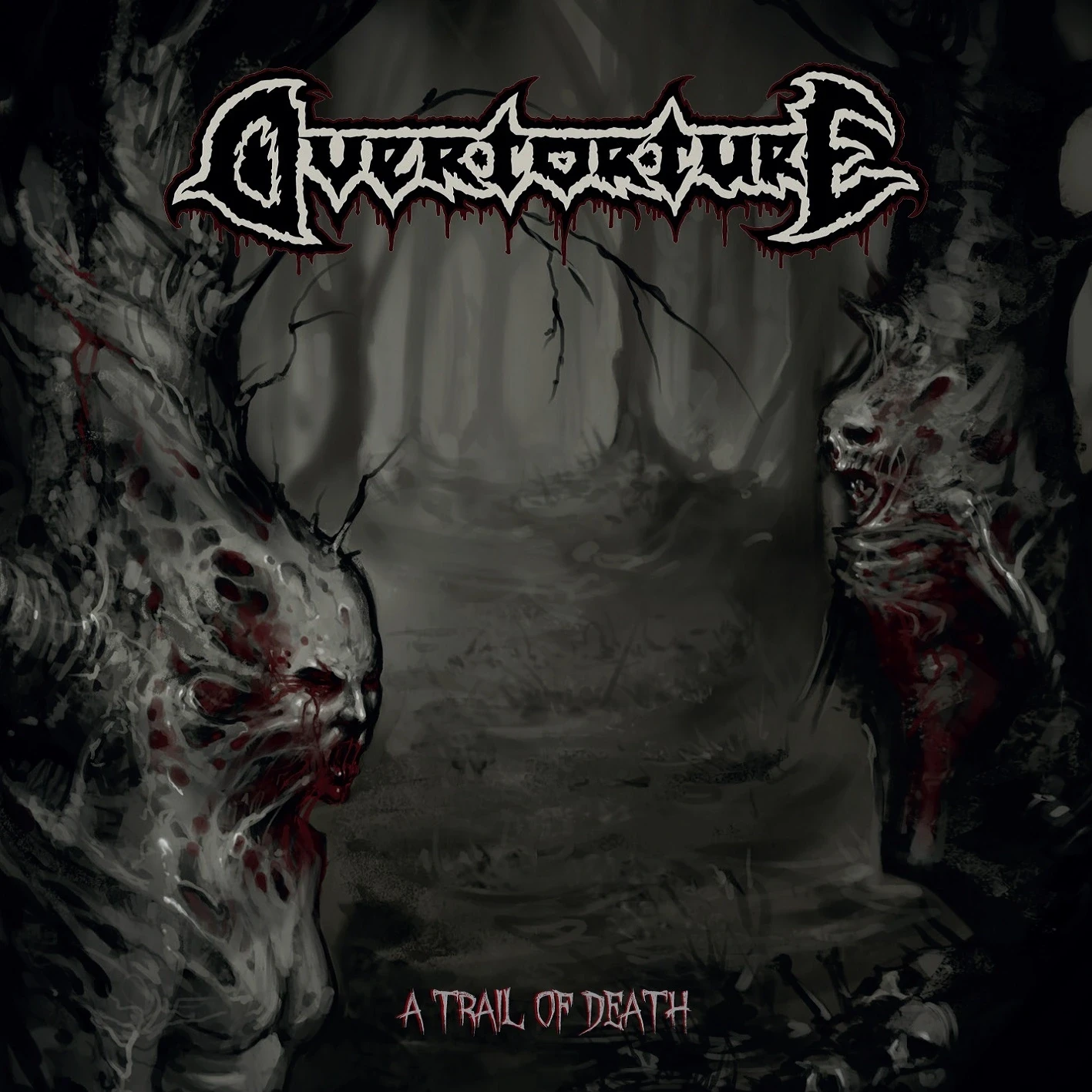 OVERTORTURE · A Trail Of Death | CLEAR LP (Death Metal Vinyl) · Bild 1