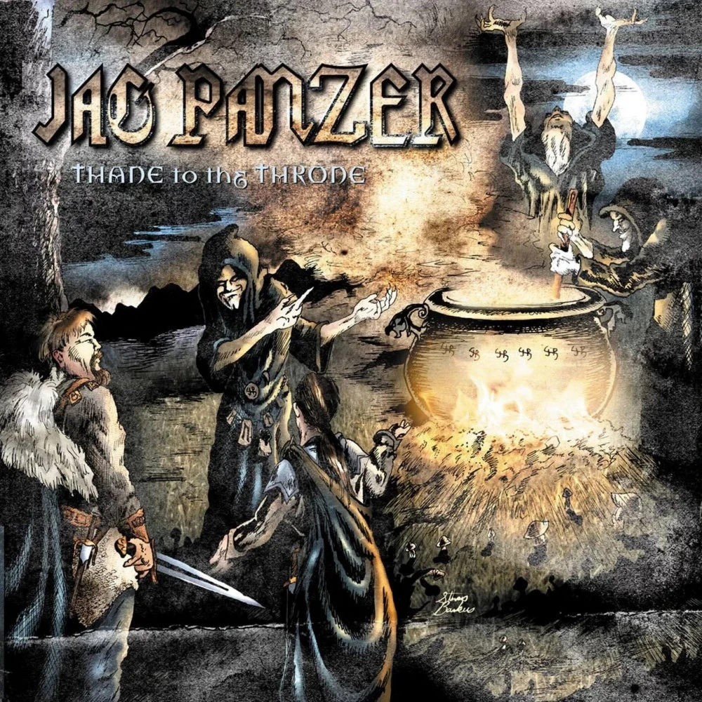 JAG PANZER · Thane To The Throne | BLACK LP (Heavy Metal Vinyl) · Bild 1