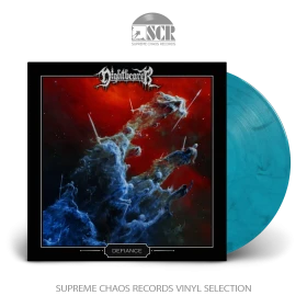 NIGHTBEARER · Defiance | BLUE/BLACK LP (Death Metal Vinyl)