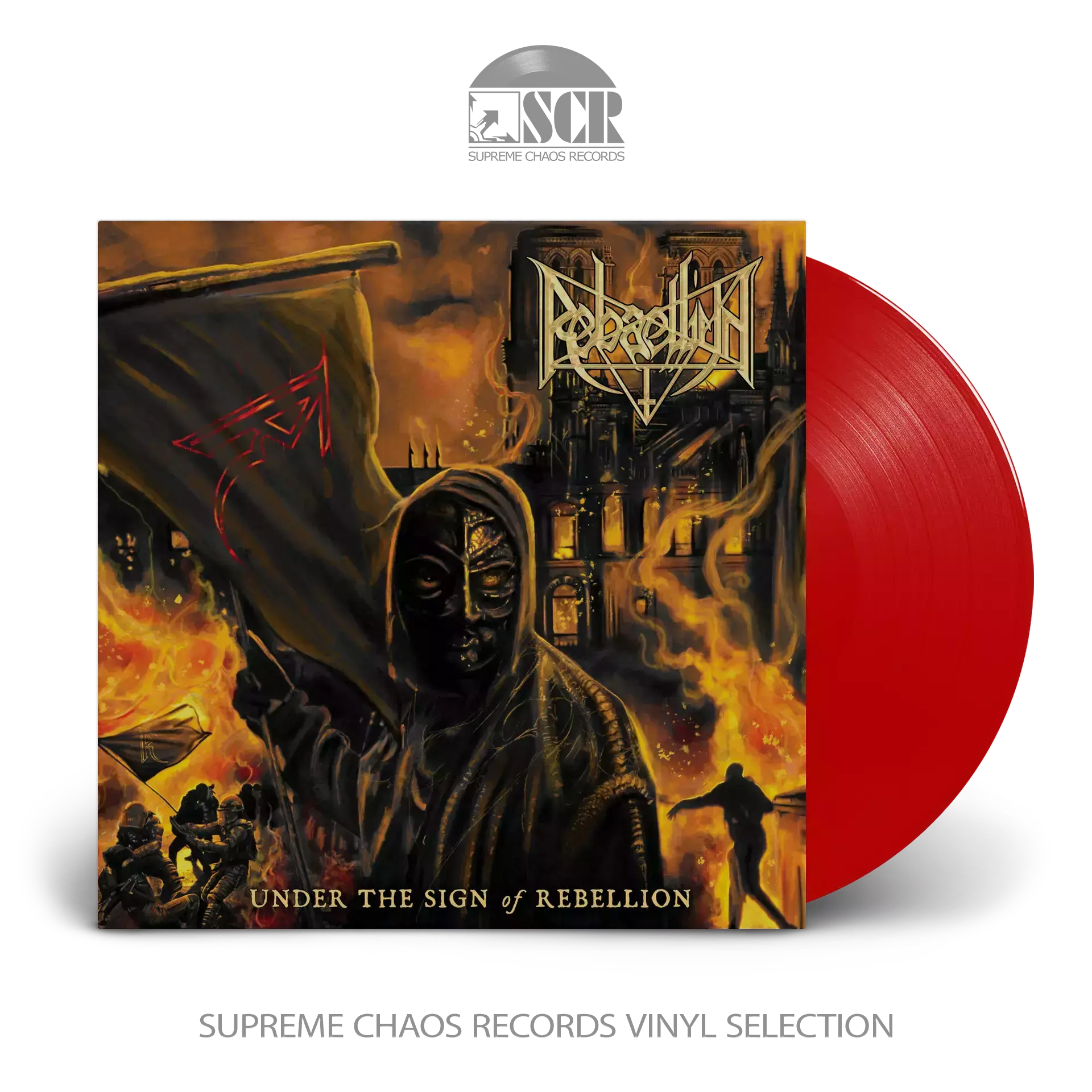 REBAELLIUNN - Under The Sign Of Rebellion · RED LP REBAELLIUNN - Under The Sign Of Rebellion · RED LP (Death Metal Vinyl)