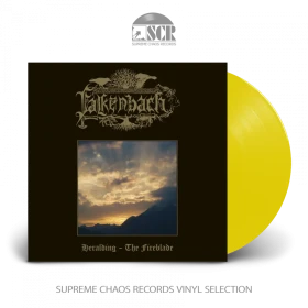 FALKENBACH · Heralding - The Fireblade | YELLOW LP (Black Metal/Folk Vinyl)