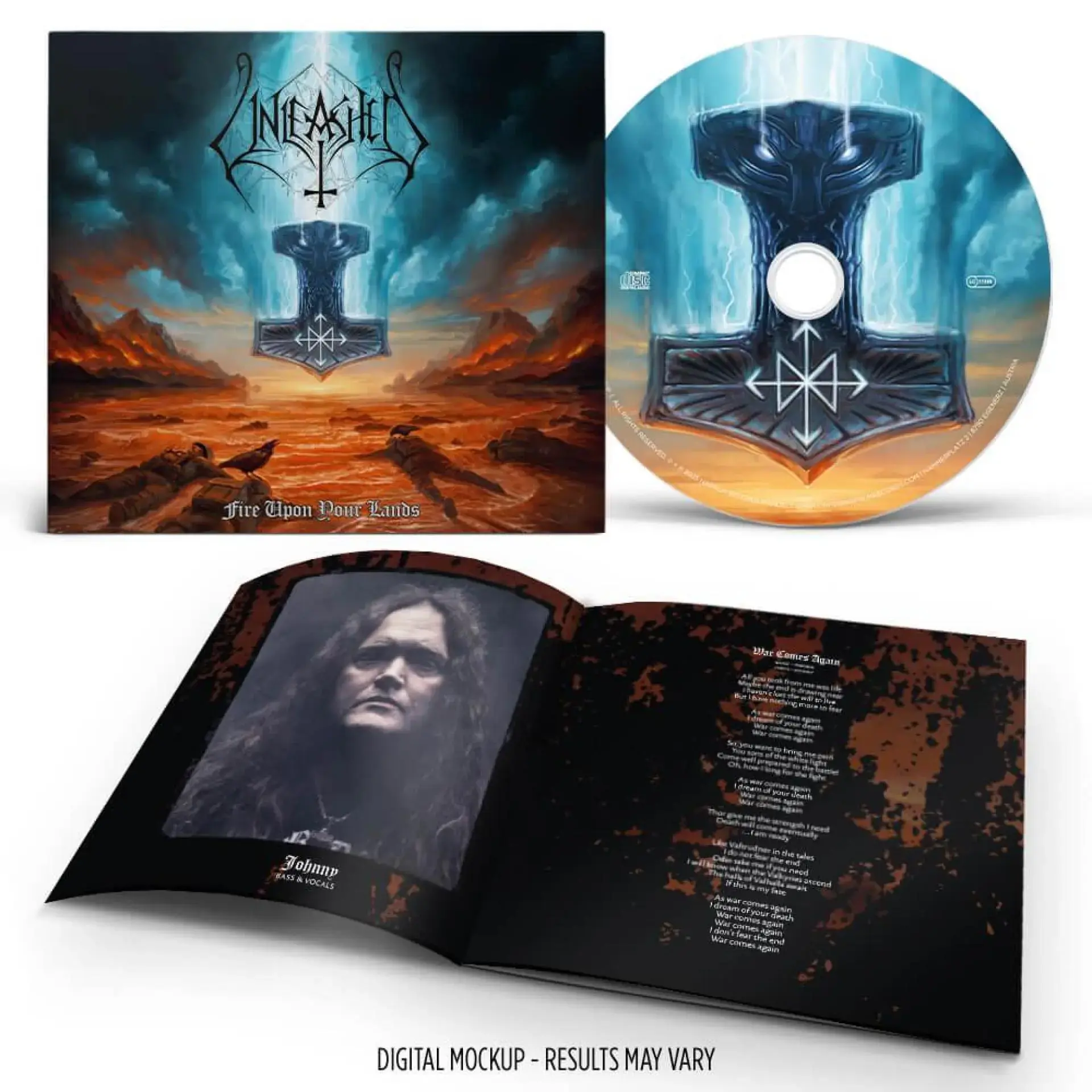 UNLEASHED - Fire Upon Your Lands · DIGIPAK CD (Death Metal CDs) · Bild 2
