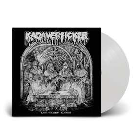 KADAVERFICKER · Kaos Nekros Kosmos | WHITE LP (Death Metal/Grindcore/Black Metal Vinyl)