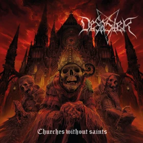DESASTER · Churches Without Saints | BLACK LP (Thrash Metal/Black Metal Vinyl) · Bild 1