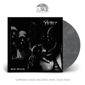 SILENCER · Death, Pierce Me | SILVER/WHITE/BLACK LP (Black Metal Vinyl)