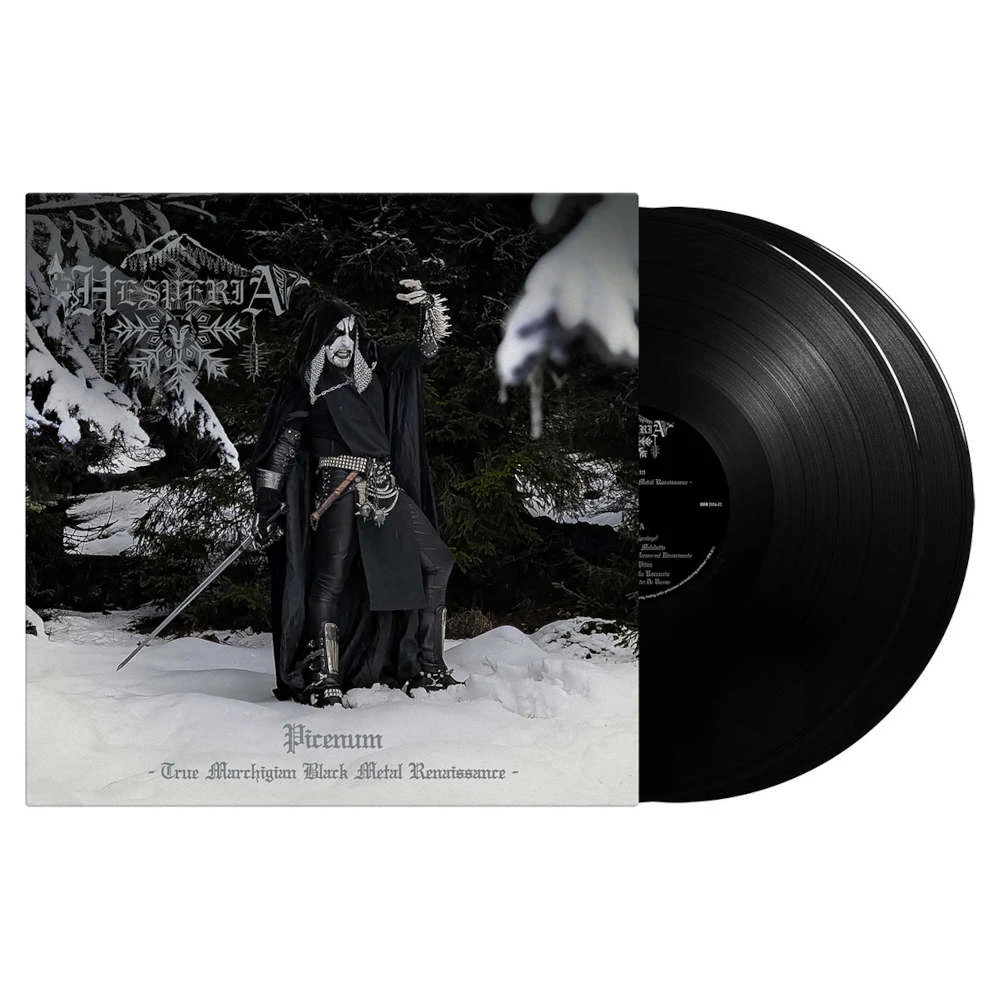 HESPERIA · Picenum - True Marchigian Black Metal Renaissance | BLACK 2LP (Black Metal Vinyl) · Bild 2