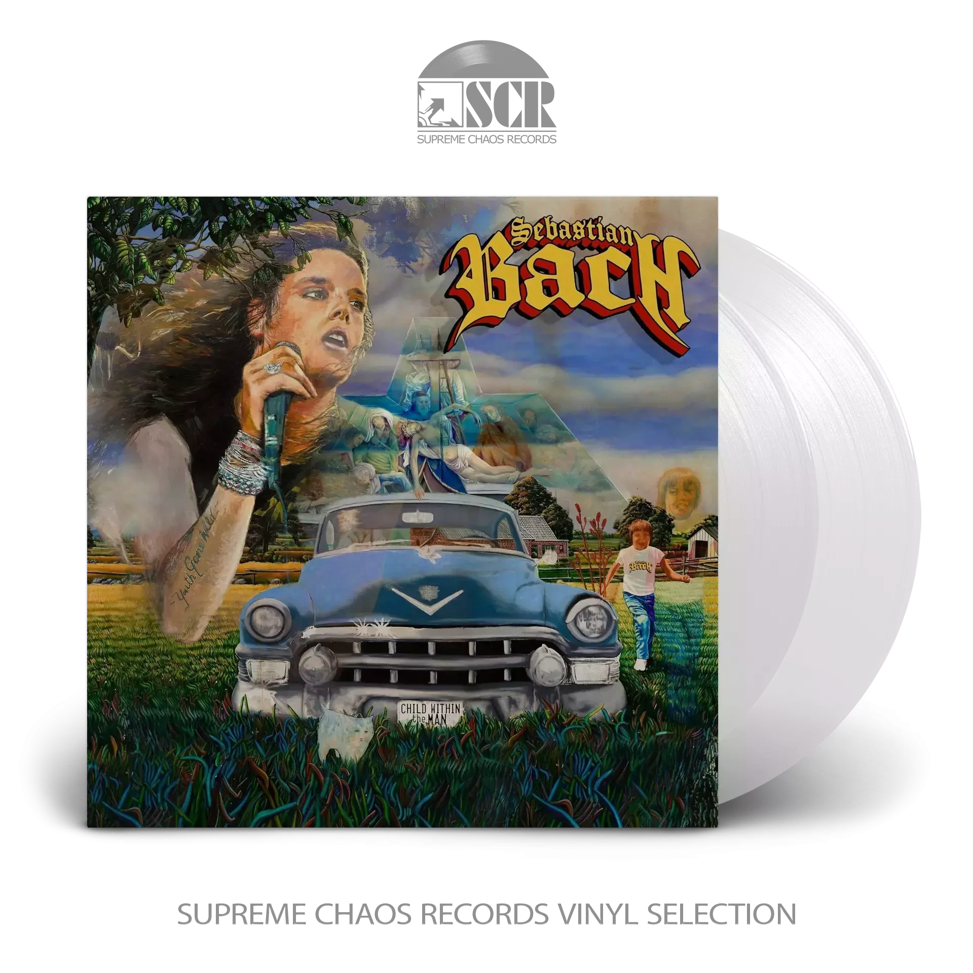 SEBASTIAN BACH · Child Within The Man | CRYSTAL CLEAR DLP (Hard Rock Vinyl)