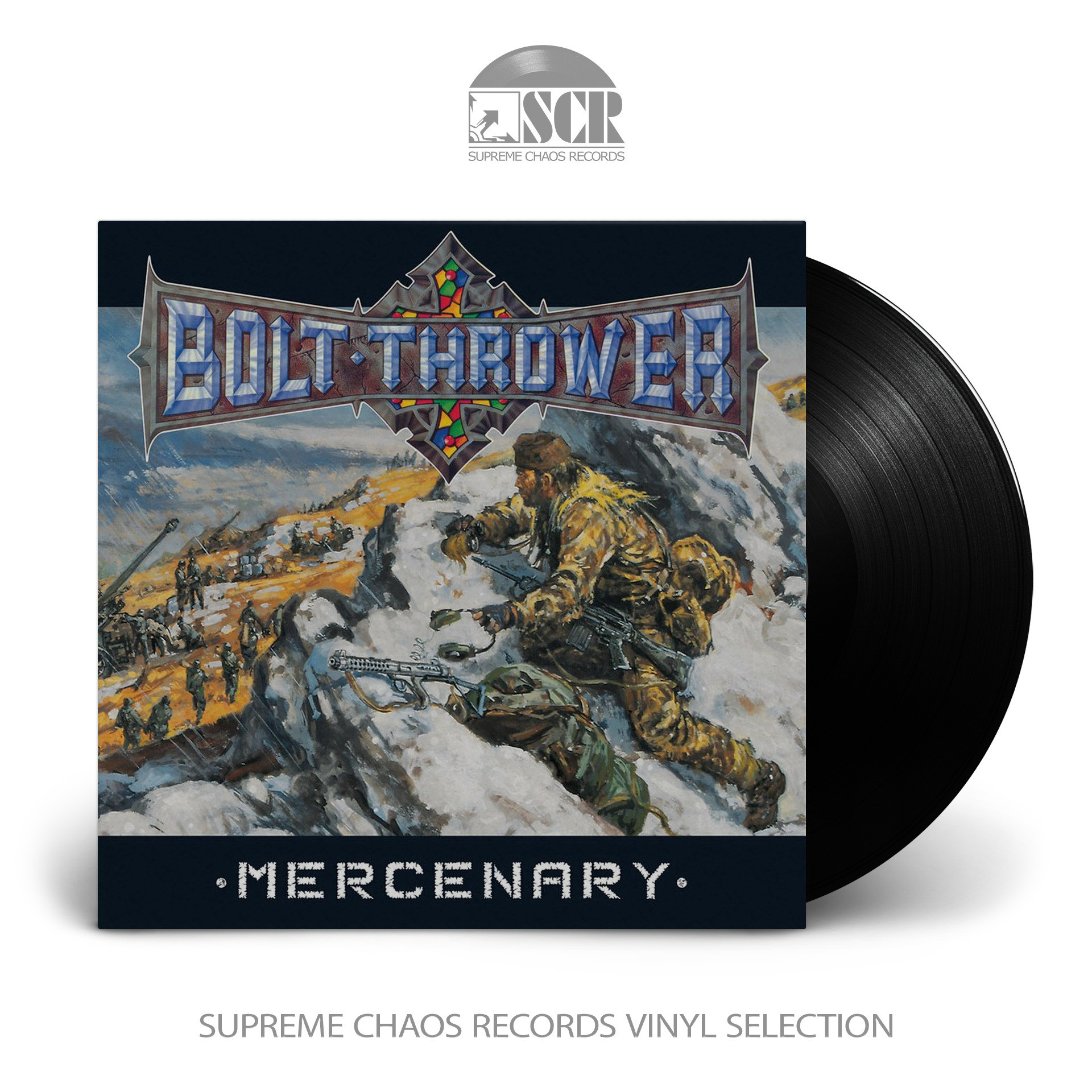 BOLT THROWER · Mercenary (US Import) | BLACK LP (Death Metal Vinyl)