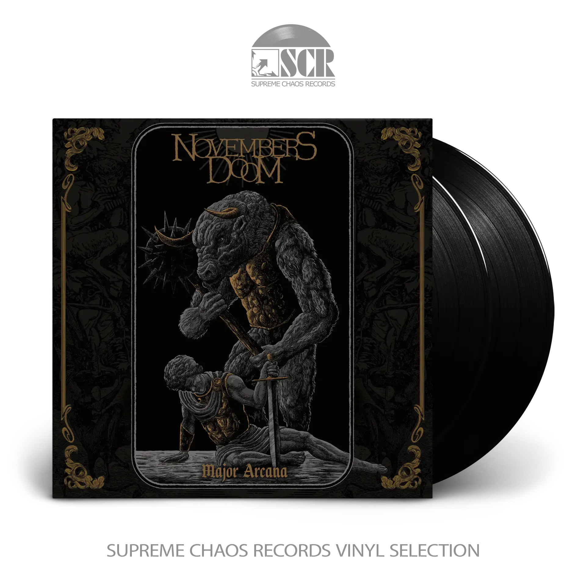 NOVEMBERS DOOM · Major Arcana | BLACK 2LP (Dark Metal/Doom Metal/Death Metal Vinyl)