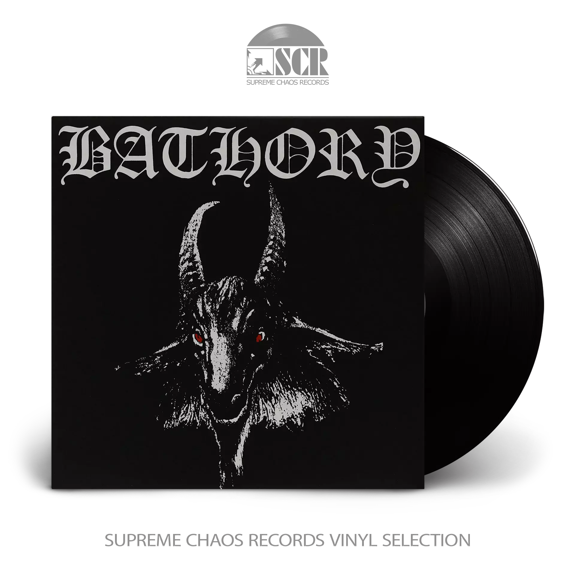 BATHORY · Bathory | BLACK LP (Black Metal Vinyl)