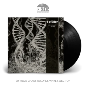 CORONER · Dissonance Theory | BLACK LP (Thrash Metal/Progressive Metal Vinyl)