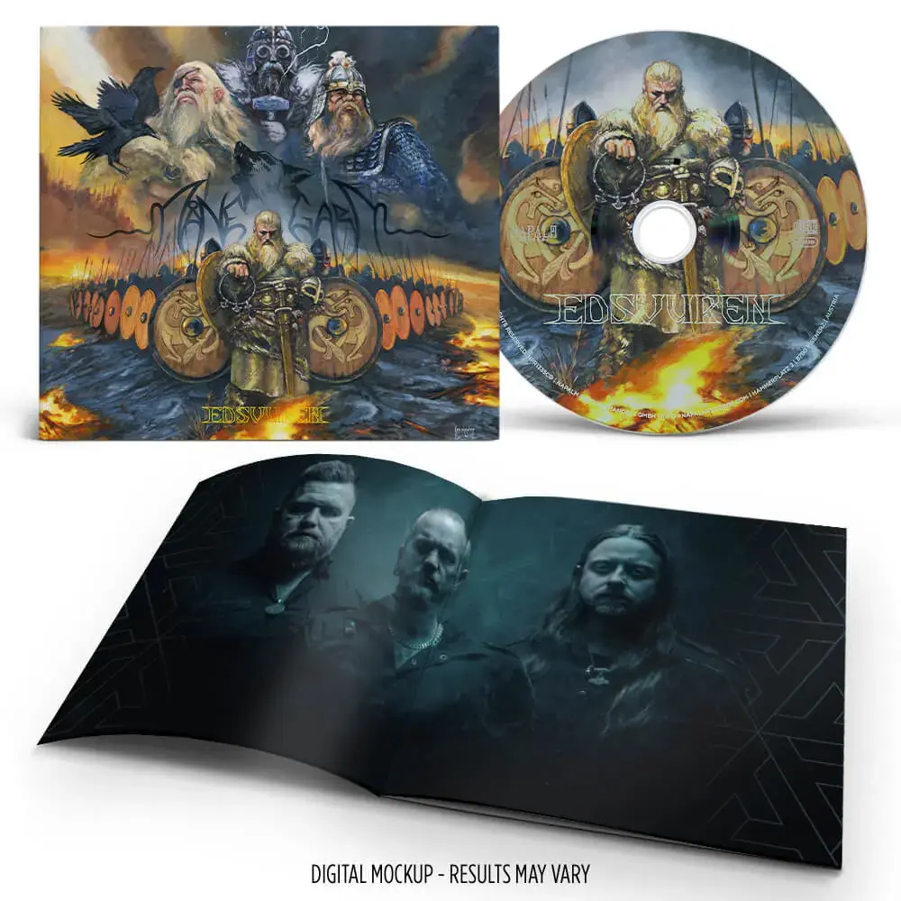 MANEGARM · Edsvuren | DIGIPAK CD (Black Metal/Viking Metal CDs) · Bild 2