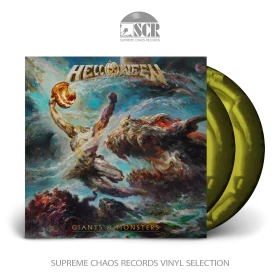HELLOWEEN · Giants & Monsters | BLACK YELLOW 2LP (Heavy Metal Vinyl)