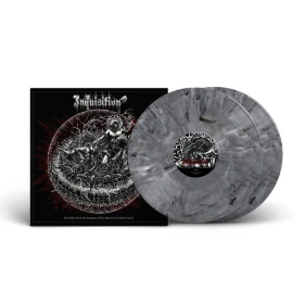 INQUISITION · Bloodshed Across the Empyrean Altar Beyond the Celestial Zenith | GREY MARBLED 2LP (Black Metal Vinyl) · Bild 2