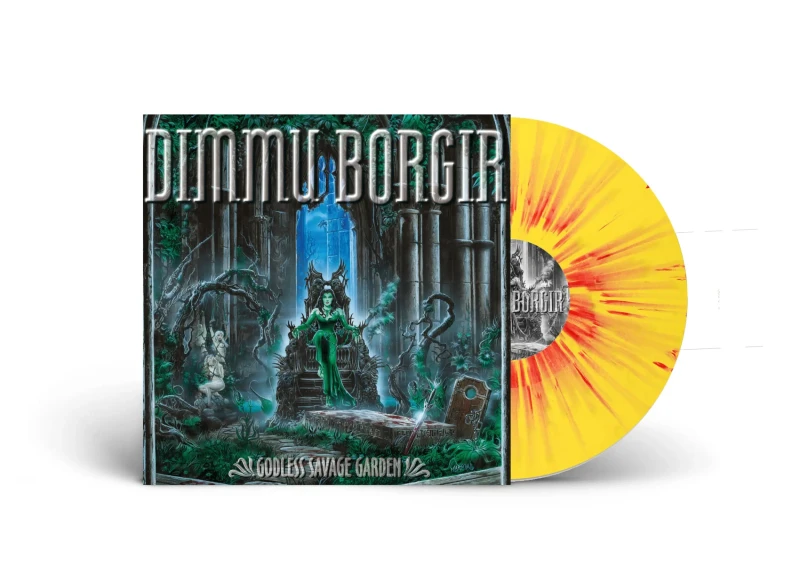Dimmu Borgir · Godless Savage Garden | Yellow Orange RED Splatter LP
