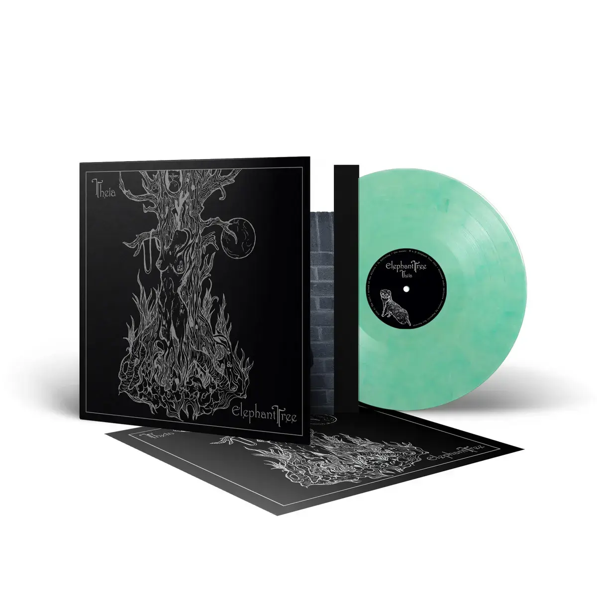 ELEPHANT TREE · Theia (Anniversary Edition) | CLEAR/WHITE/GREEN MARBLED LP (Doom Metal Vinyl) · Bild 2