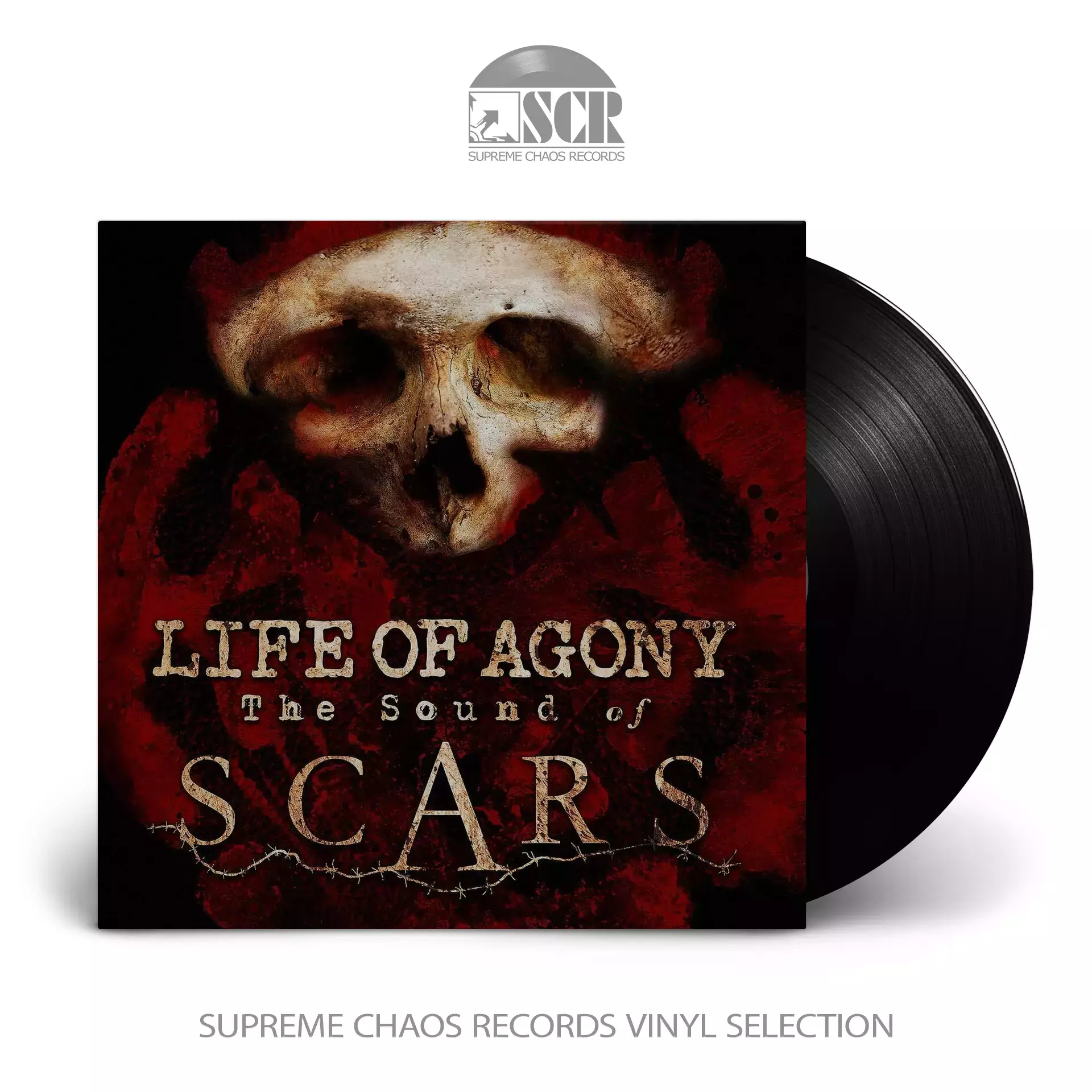 LIFE OF AGONY · The Sound Of Scars | BLACK LP (Rock Vinyl)