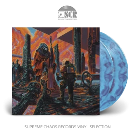 CRYPTIC SHIFT · Overspace & Supertime (Tour Edition) | MARBLED 2LP (Technical Death Metal Vinyl)