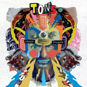 TONS · Stoned Villains | BLACK LP (Stoner Rock/Psychedelic Rock Vinyl) · Bild 1