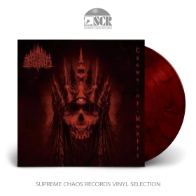 WRATH OF LOGARIUS · Crown Of Mortis | RED/BLACK LP (Black Metal Vinyl)