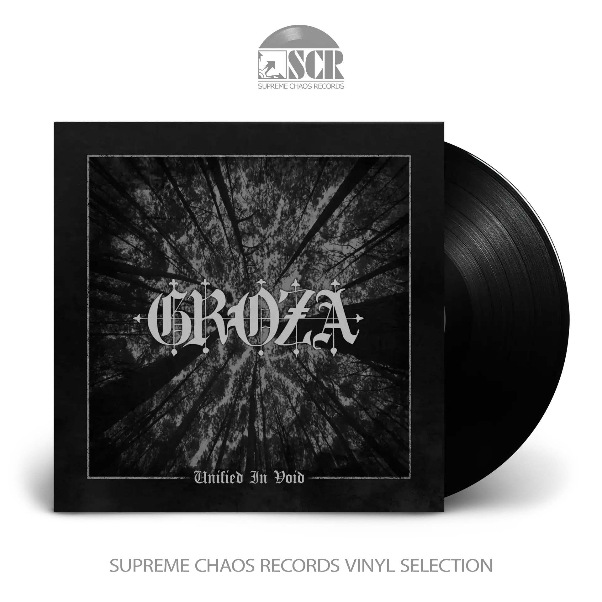 GROZA · Unified In Void (First Press) | BLACK LP (Black Metal Vinyl)
